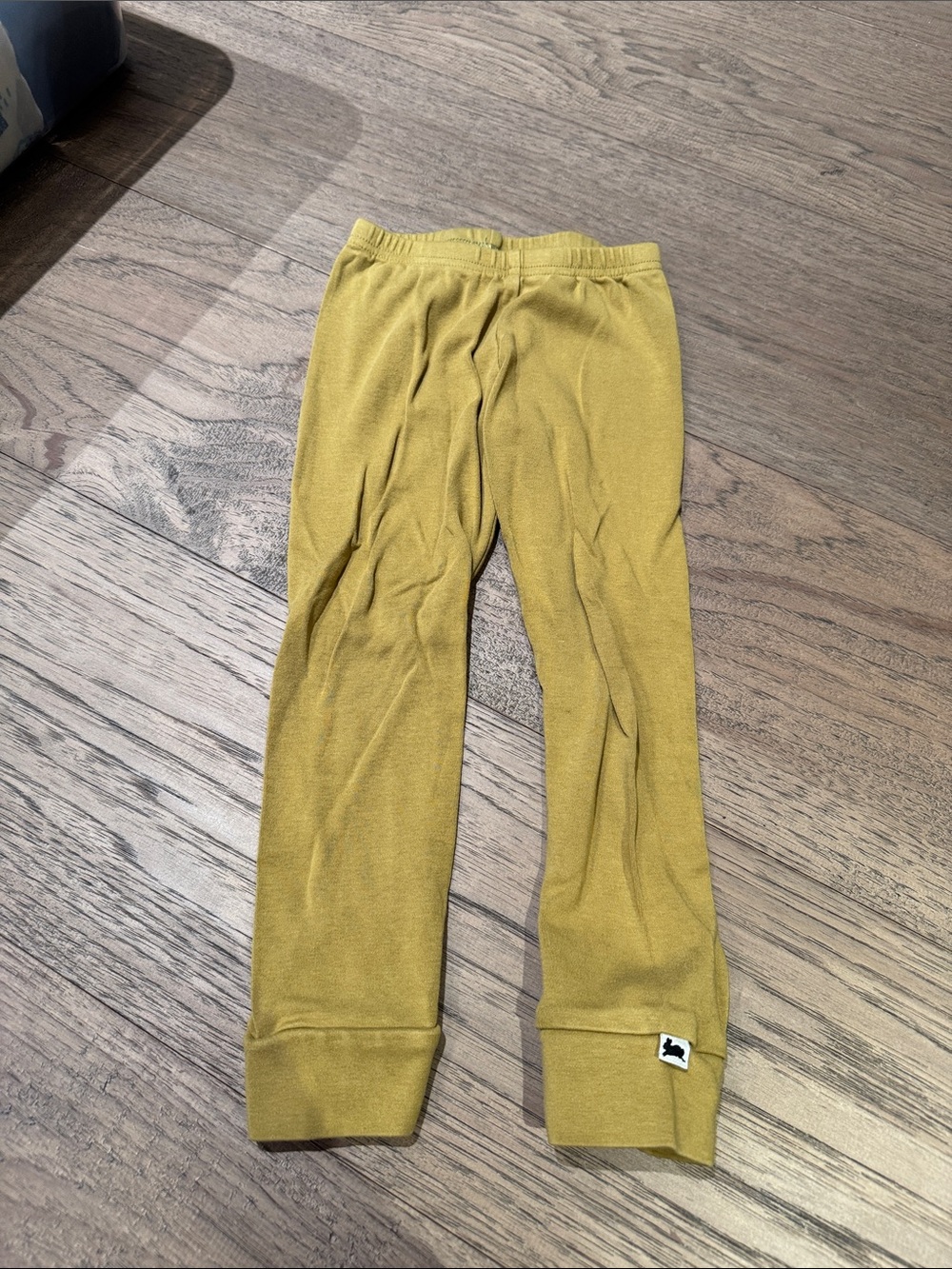 Little & Lively  Mustard Yellow Kids Leggings